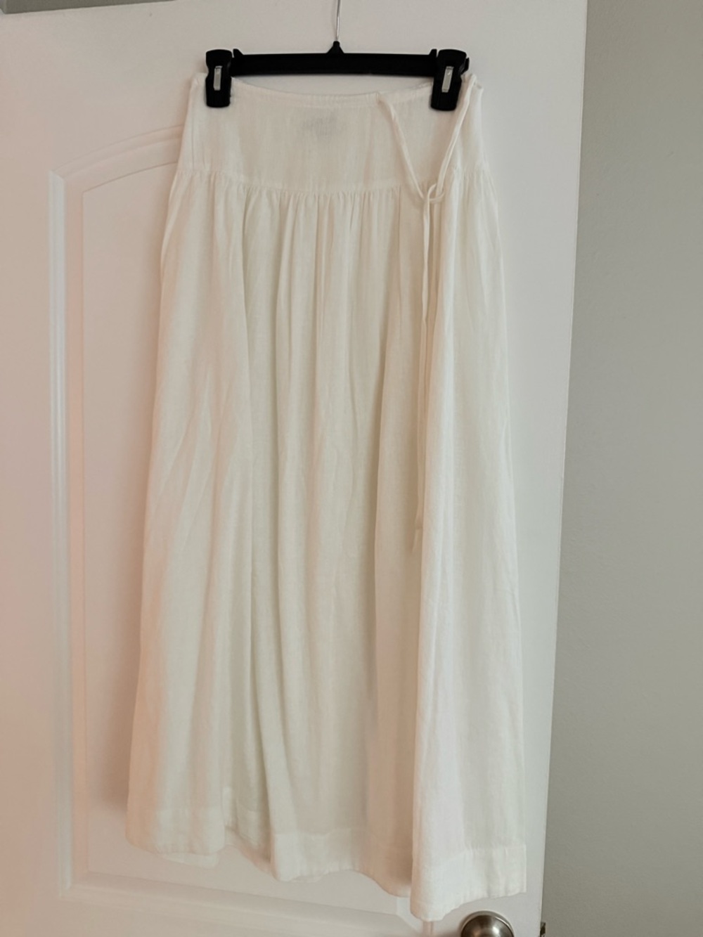 Free People Cream Maxi Skirt